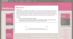 Desktop Screenshot of medicinapropraxi.cz