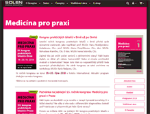 Tablet Screenshot of medicinapropraxi.cz